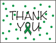 Green Awareness Thank You Card