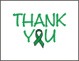 Green Awareness Thank You Card