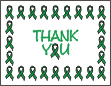 Green Awareness Thank You Card