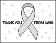 Pearl Awareness Thank You Card