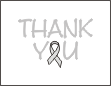 Pearl Awareness Thank You Card