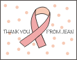Breast Cancer Thank You Notes