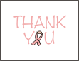 Breast Cancer Thank You Card 3