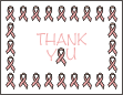 Breast Cancer Thank You Card 4