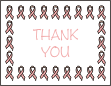 Breast Cancer Thank You Card 5