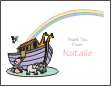 Noah's Ark Note Card