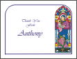 Stained Glass Note Cards