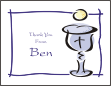 Chalice 2 Blue Note Card