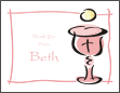 Chalice 2 Pink NoteCard