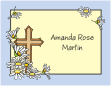 Daisies, Blue, Note Cards