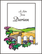 Morning Glories on Fence Note Cards