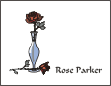Rose in Vase Note Cards