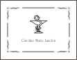 Pharmacist Bowl of Hygeia Symbol Graduation Announcement or Invitation