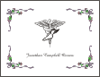 Caduceus Podiatry Graduation Note Cards