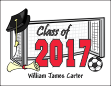Graduation Class of 2014 Soccer Note Card