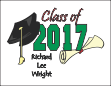 Graduation thank you note card