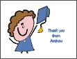 Preschool Graduation Note Card