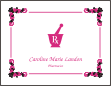 Pharmacist Mortar & Pestle Symbol Graduation Announcement or Invitation