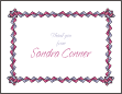 Origami Border Hobby Note Cards
