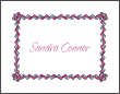 Origami Border Note Cards