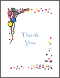 Balloons and Confetti Note Cards