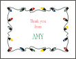String of Lights Notecards