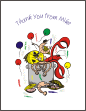 Lobster Boil Birthday Thank You Notecards