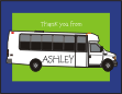 Party Bus 2 Thank You Card