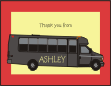 Party Bus 3 Thank You Card