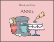 Cake Baking Thank You Card
