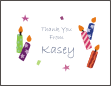 Candles Thank You Card