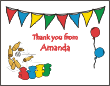 Carnival 5 Thank You Card