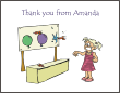 Carnival 6 Thank You Card