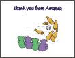 Carnival 8 Thank You Card