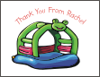 Inflatable Thank You Card