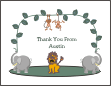 Jungle 2 Thank You Card
