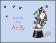 Magic Thank You Card