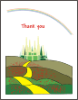 Wizard of Oz Thank You Card