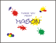 Paintball Thank You Card