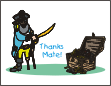 Pirate 1 Thank You Card