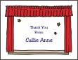 Puppets Thank You Card