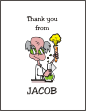 Scientist Thank You Card