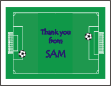 Soccer 4 Thank You Card