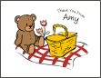 Teddy Bear Picnic Thank You Card