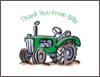Tractor Thank You Card