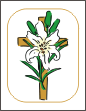 Cross with Lily Note Cards