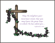 Cross with Glories Note Cards