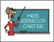 teacher at blackboard note cards