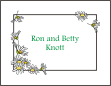 Daisies Anniversary Note Card