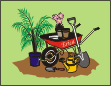 Gardening Bridal Shower Note Card